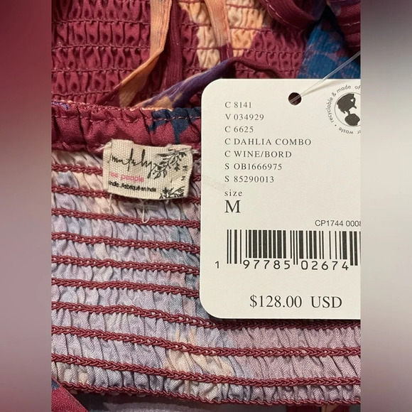 FREE‎ PEOPLE Wanderlust Bodysuit / Dahlia Combo - Picture 12 of 13